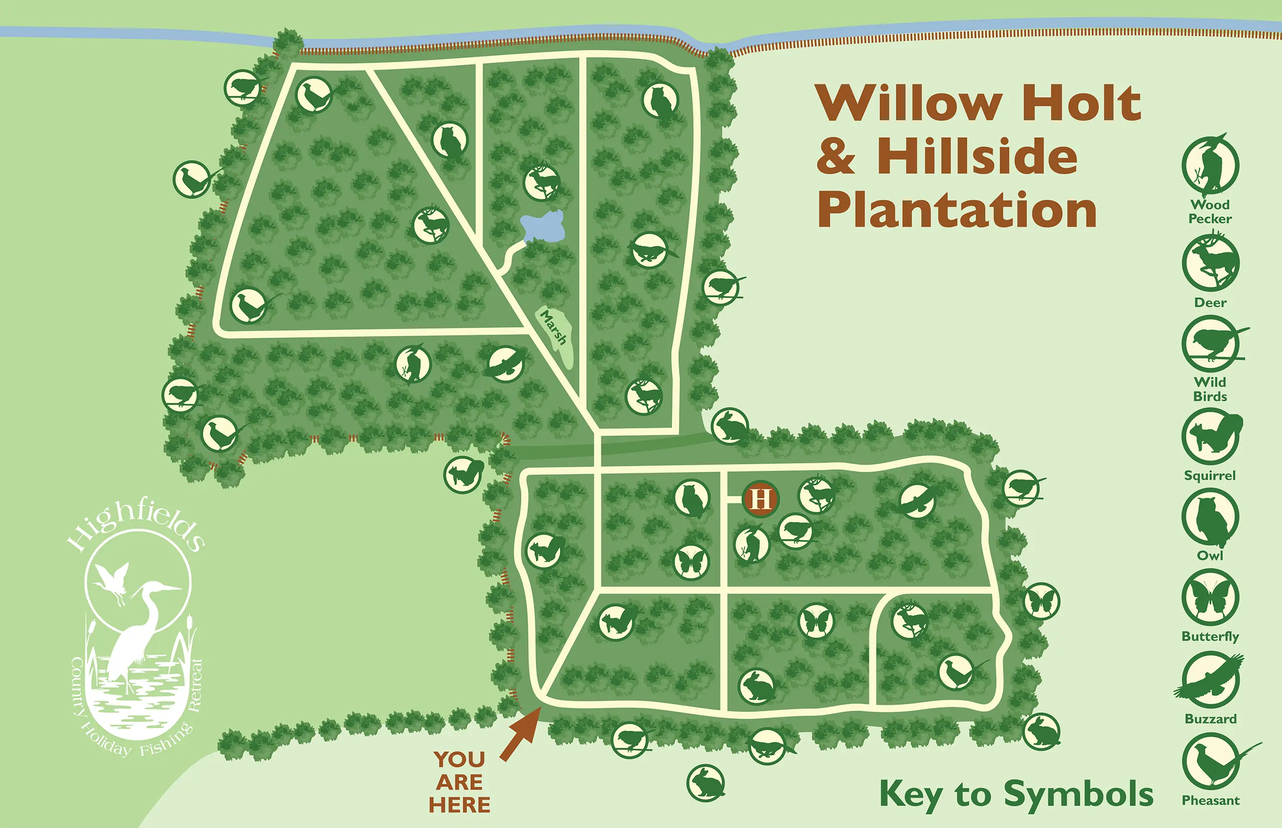 Highfields_Woodland_Map